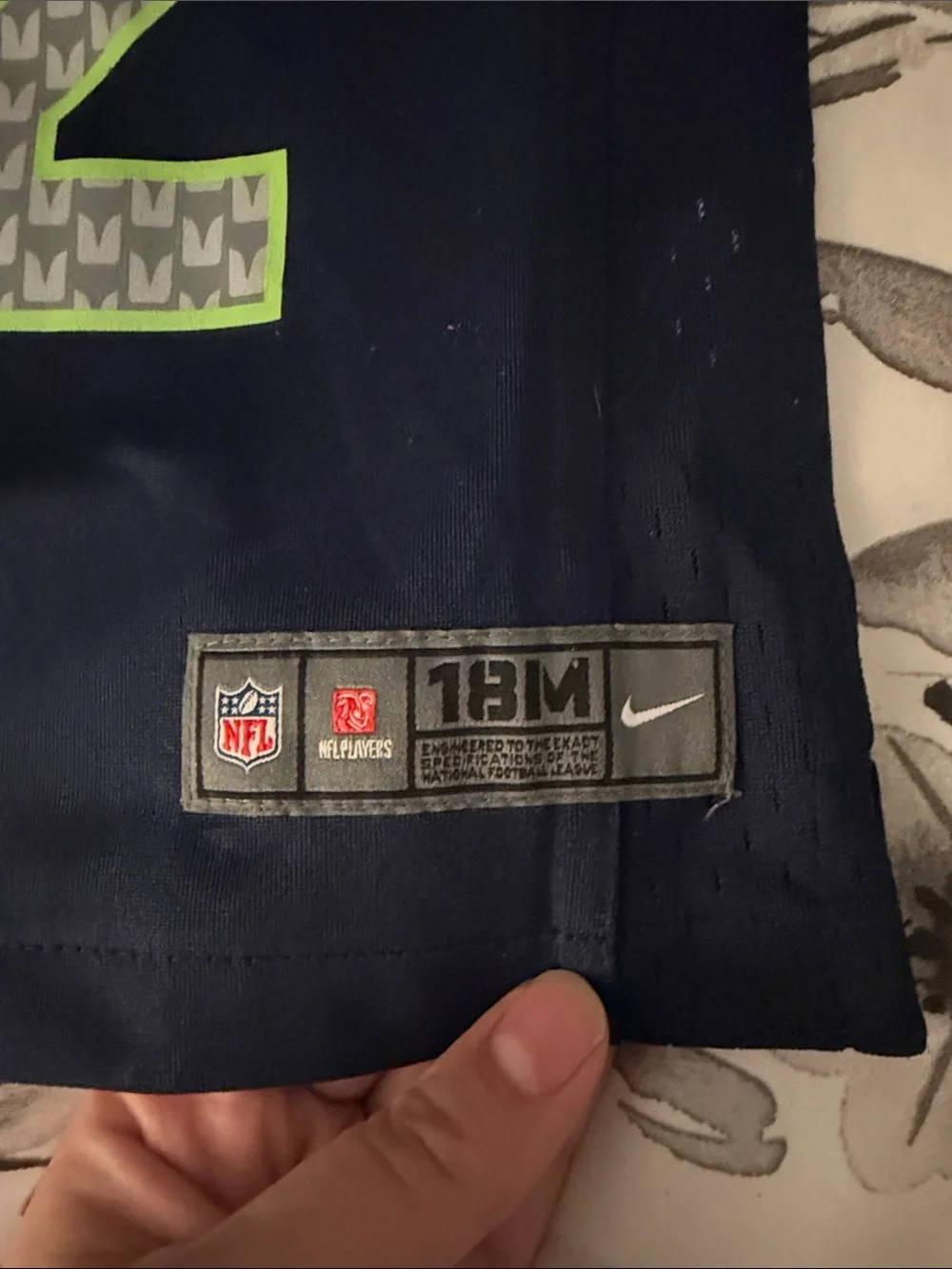 Nike Toddler Seahawks #12 Jersey